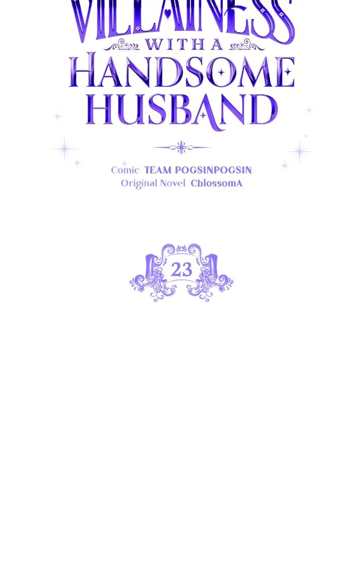 She’s A Villainess, But Her Husband Is Handsome - Chapter 23