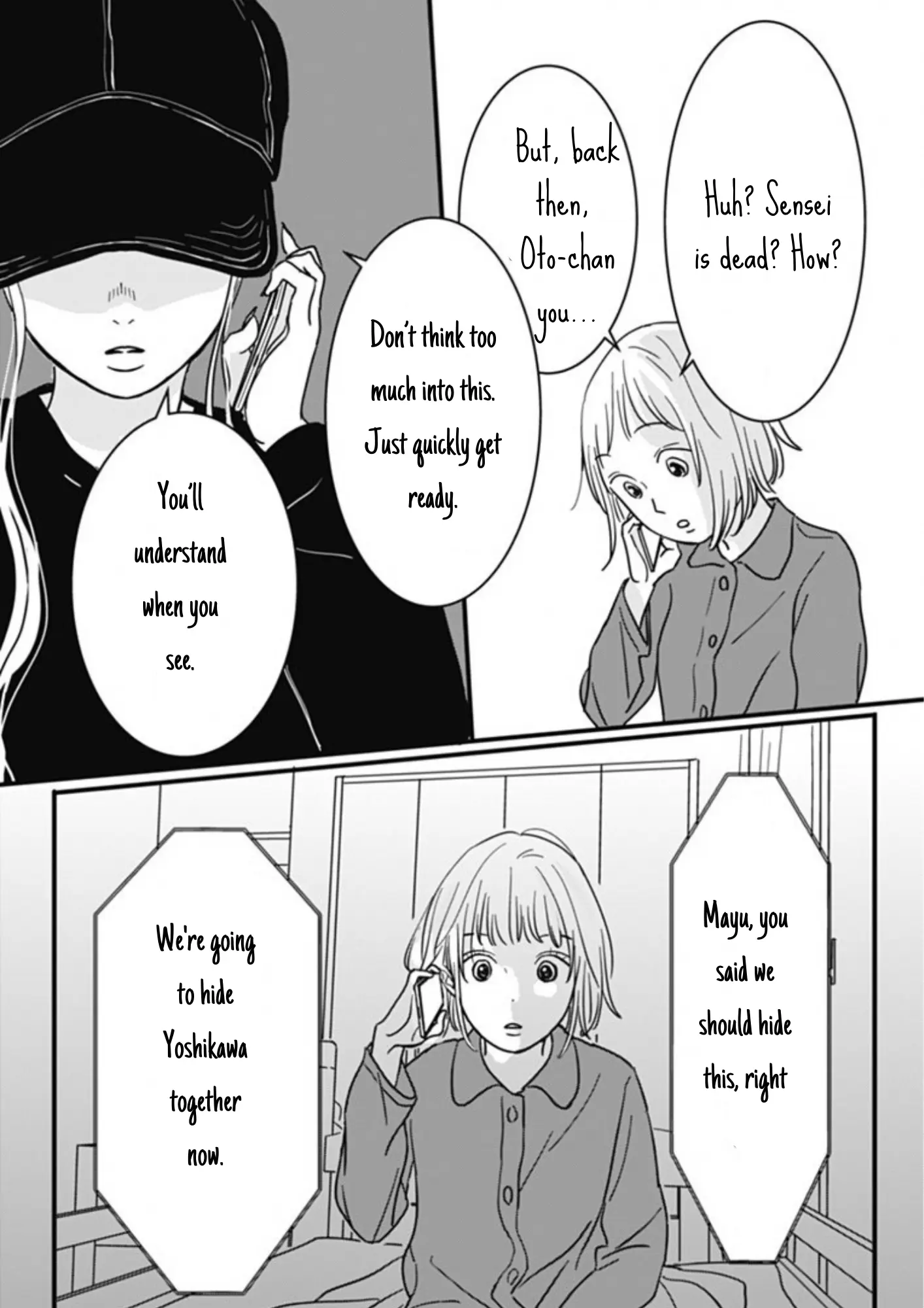 Hajimete No Satsujin - Chapter 4: Still There?