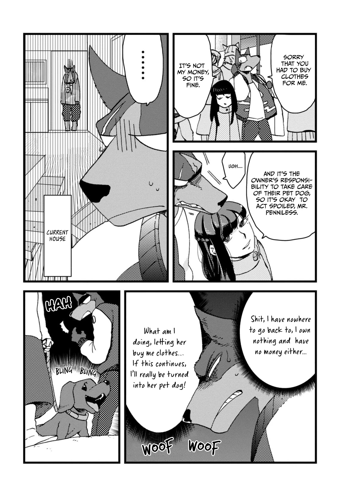 Ojyo With Seven Dogs - Chapter 3: Young Miss And The Intellectual Dog