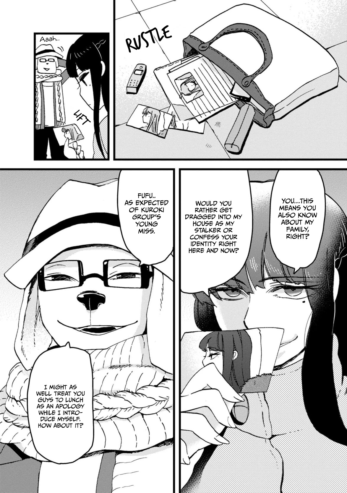 Ojyo With Seven Dogs - Chapter 3: Young Miss And The Intellectual Dog