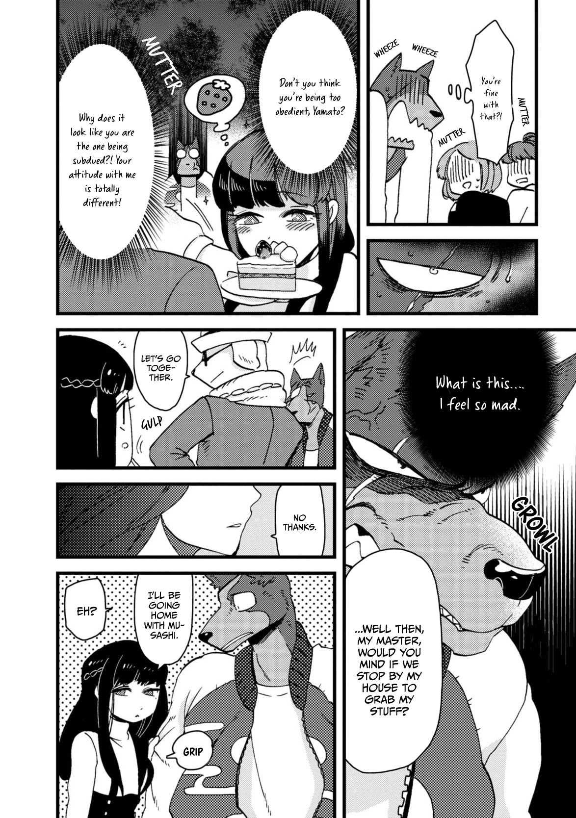 Ojyo With Seven Dogs - Chapter 3: Young Miss And The Intellectual Dog