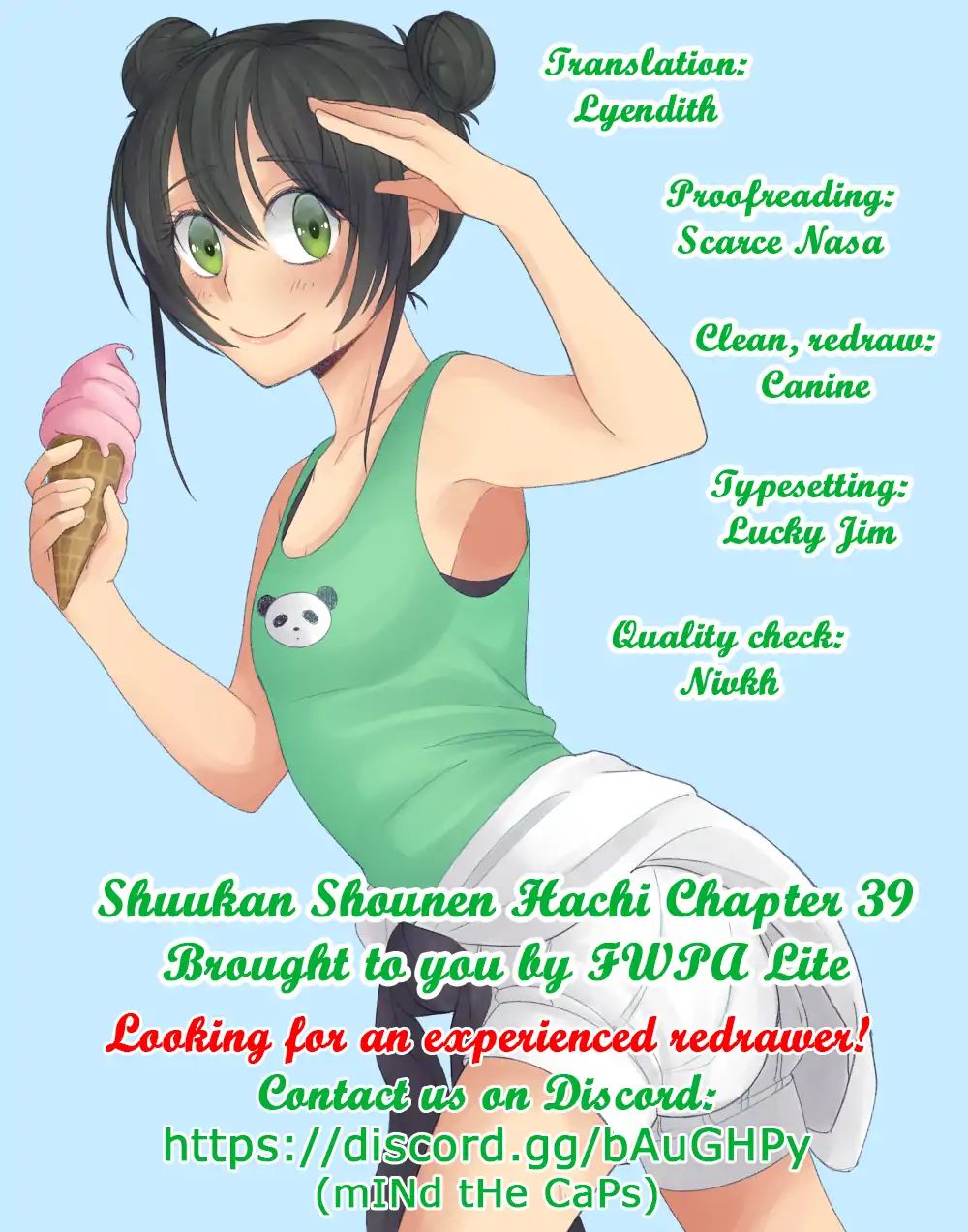 Shuukan Shounen Hachi - Chapter 39: They're All Happy