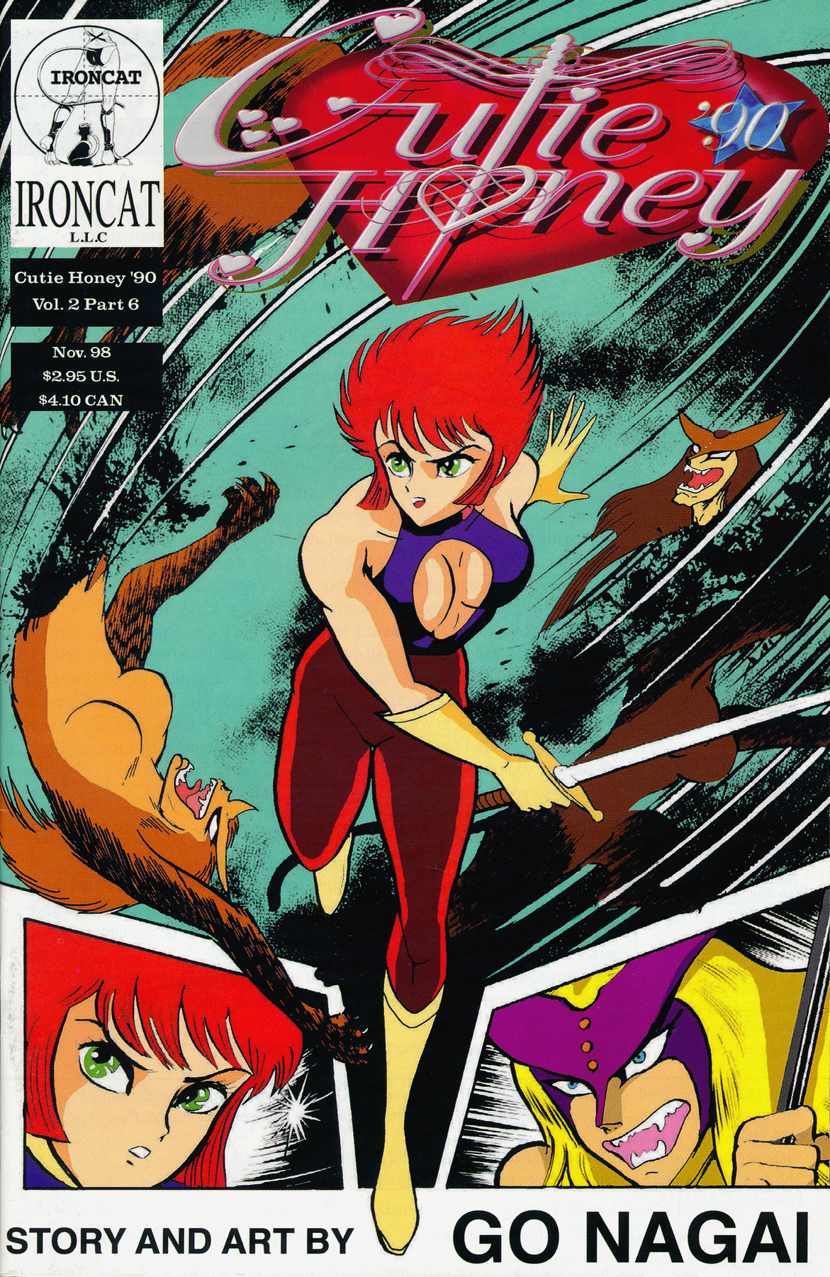 Cutey Honey '90 - Chapter 12: Chapter 09: Vs. Sister Jill Iv (Part B) / Chapter 10: The...