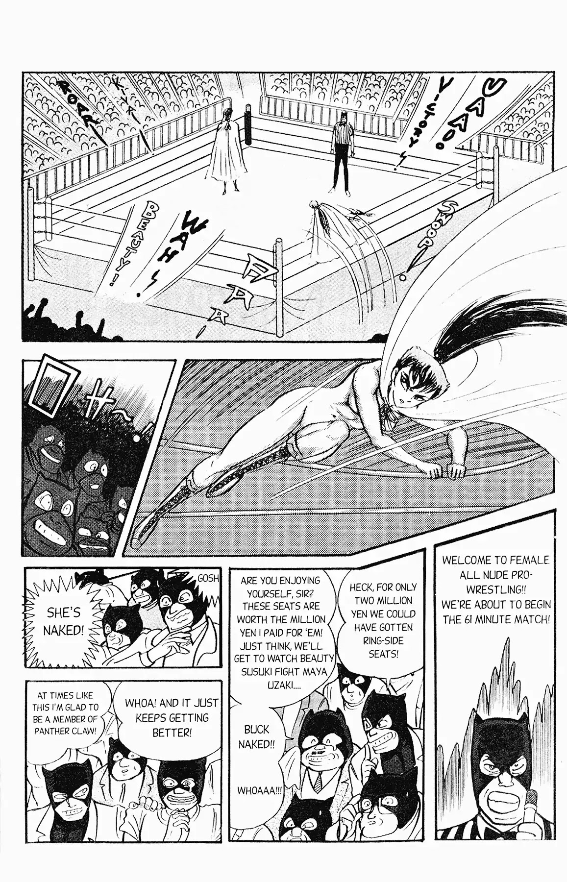 Cutey Honey '90 - Chapter 4: Vs. Kekko Kamen (Part 3) & Vs. Panther Cobra (Part 1)