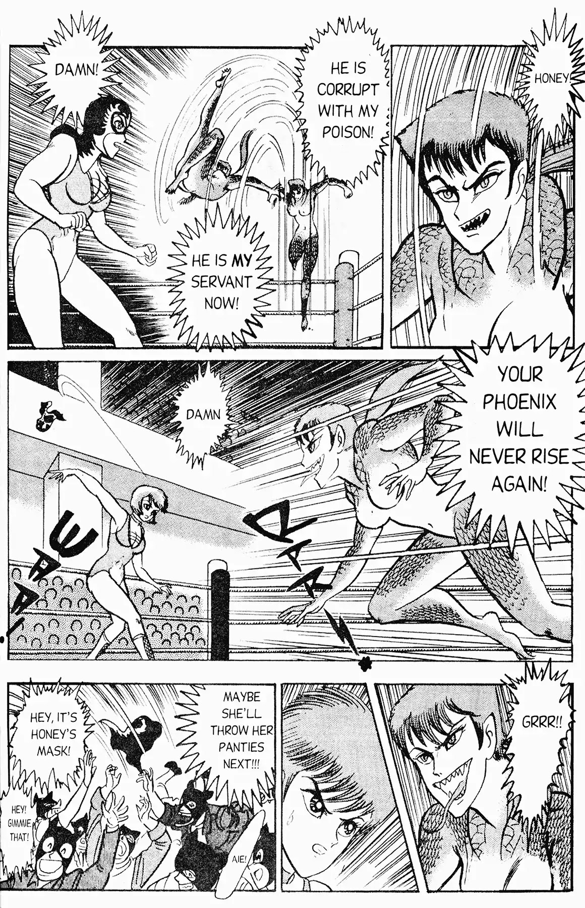 Cutey Honey '90 - Chapter 4: Vs. Kekko Kamen (Part 3) & Vs. Panther Cobra (Part 1)