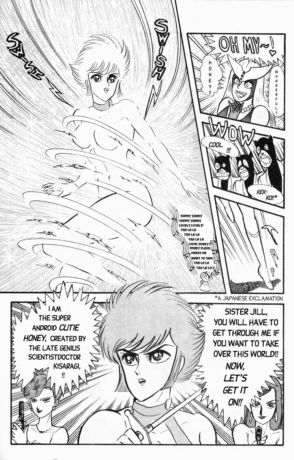 Cutey Honey '90 - Chapter 6: Vs. Sister Jill I (Part 2)