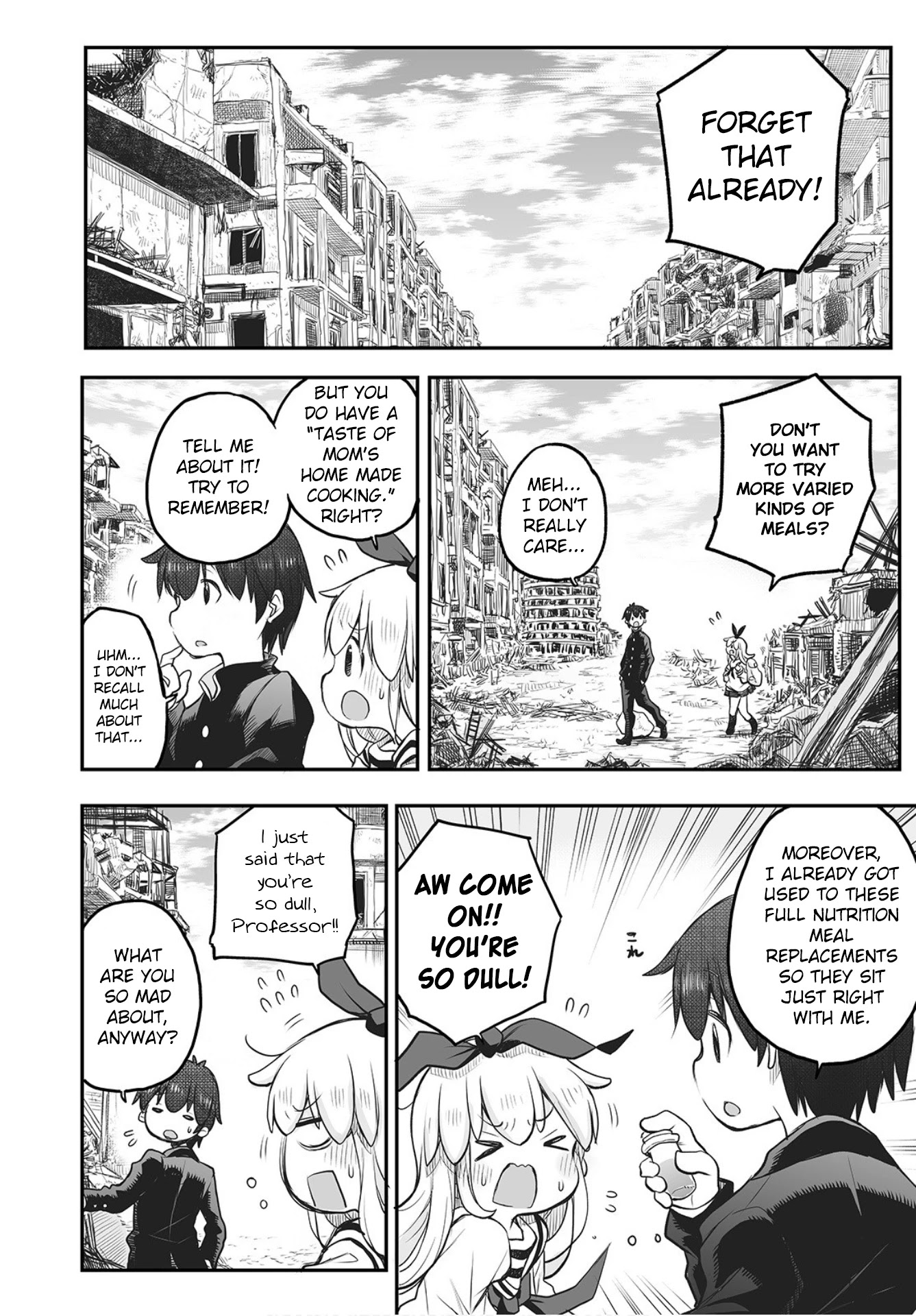 Shuumatsu No Kohinata-San - Chapter 3: Home Cooking