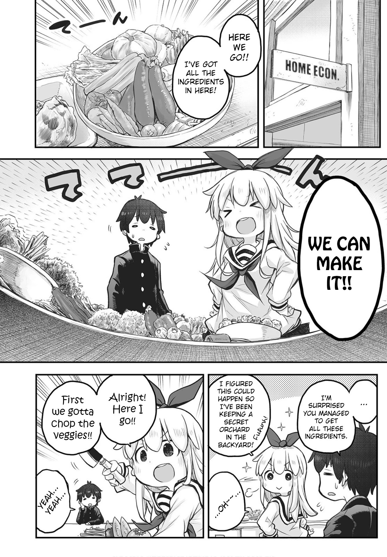 Shuumatsu No Kohinata-San - Chapter 3: Home Cooking