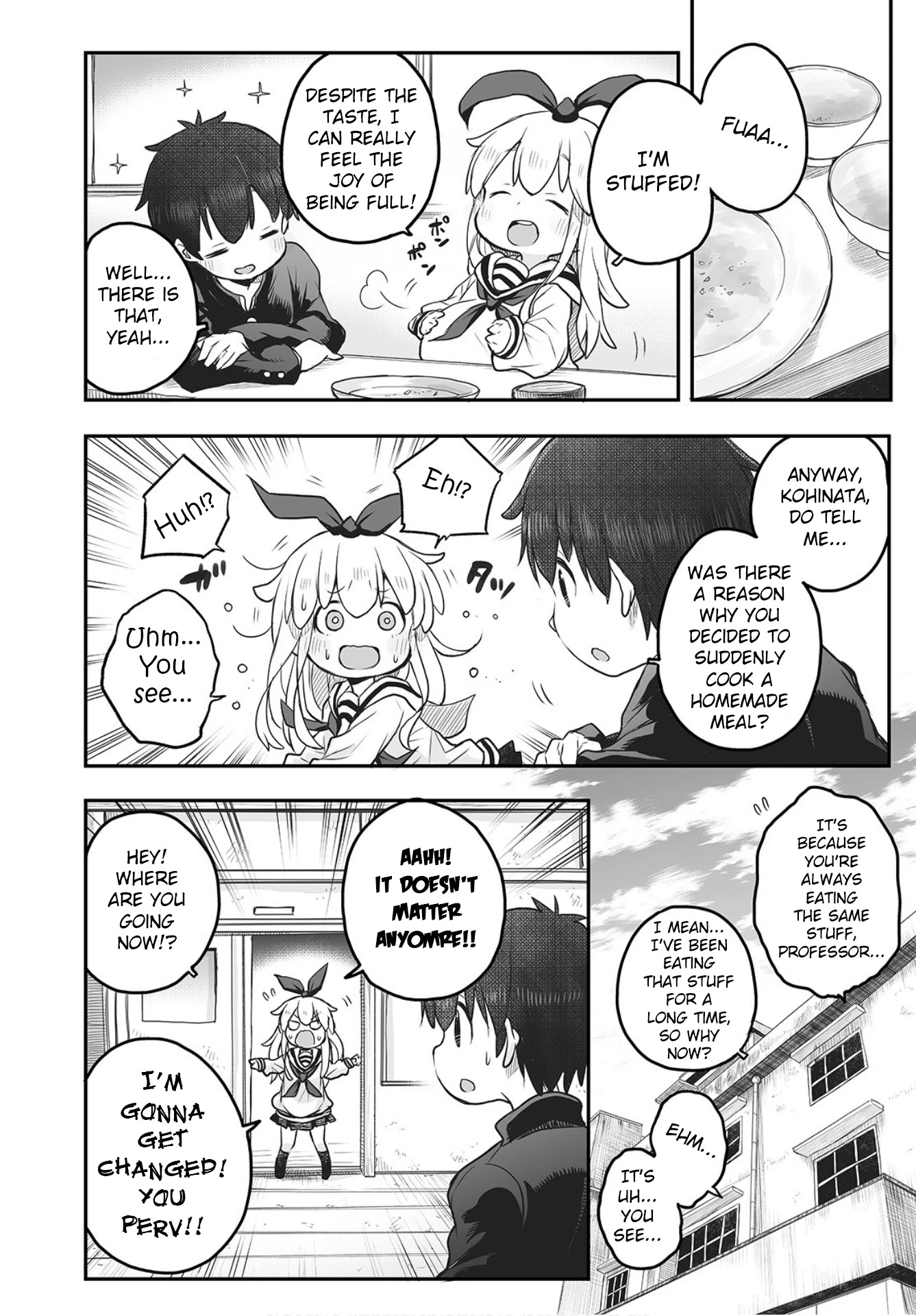 Shuumatsu No Kohinata-San - Chapter 3: Home Cooking