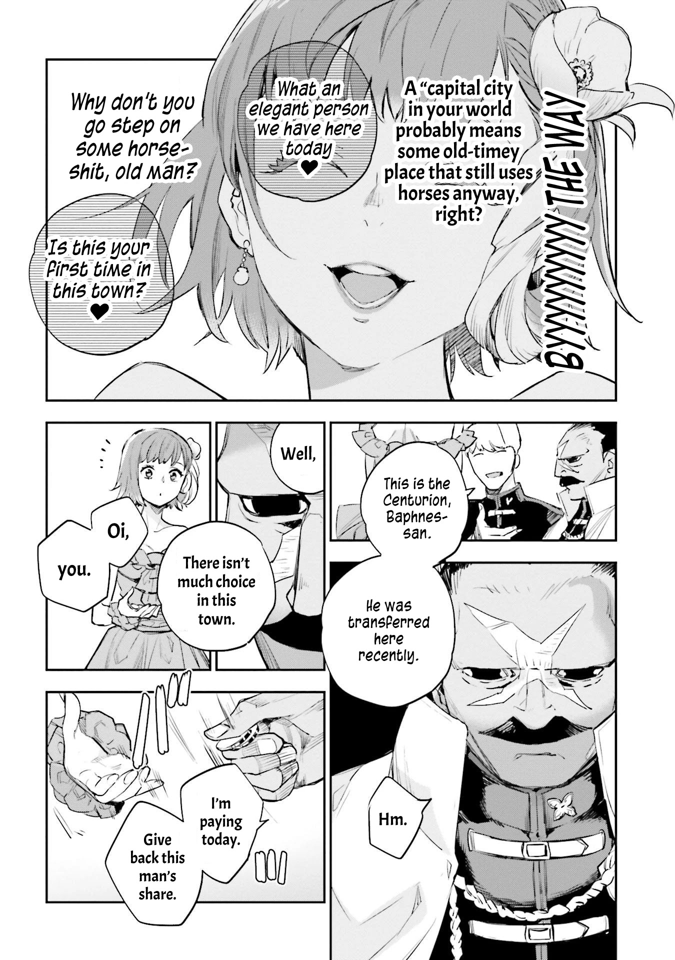 Jk Haru Wa Isekai De Shoufu Ni Natta - Chapter 14: The Person With An Ominous Face, Part 3