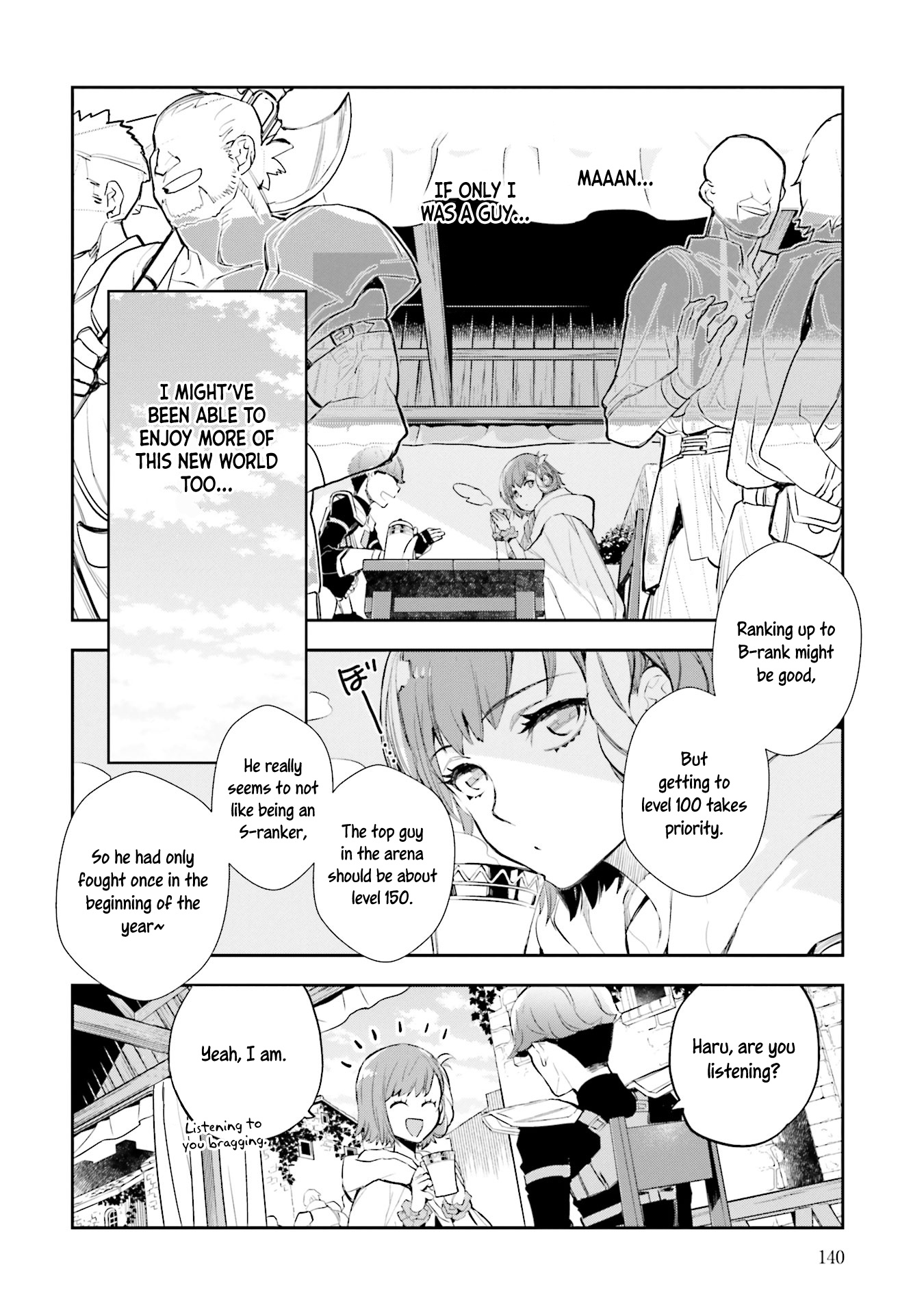 Jk Haru Wa Isekai De Shoufu Ni Natta - Chapter 4: No Endless Rain Lasts Forever