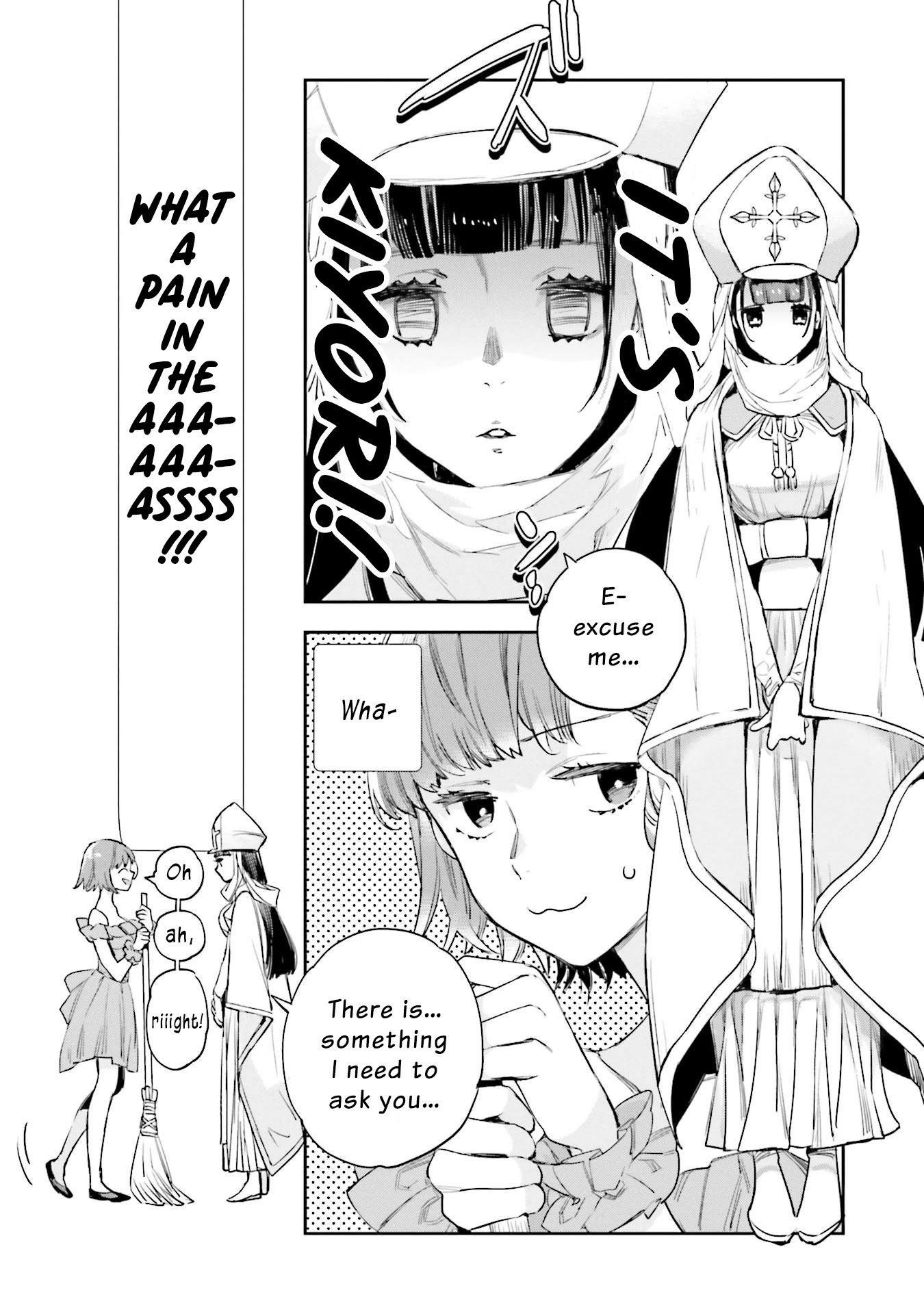 Jk Haru Wa Isekai De Shoufu Ni Natta - Chapter 13: The Person With An Ominous Face, Part 2