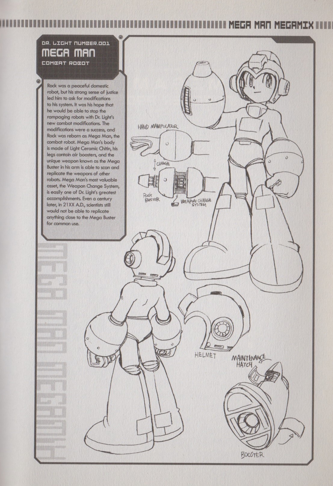 Rockman Megamix - Chapter 3.1: Character Profiles + Creator Interview