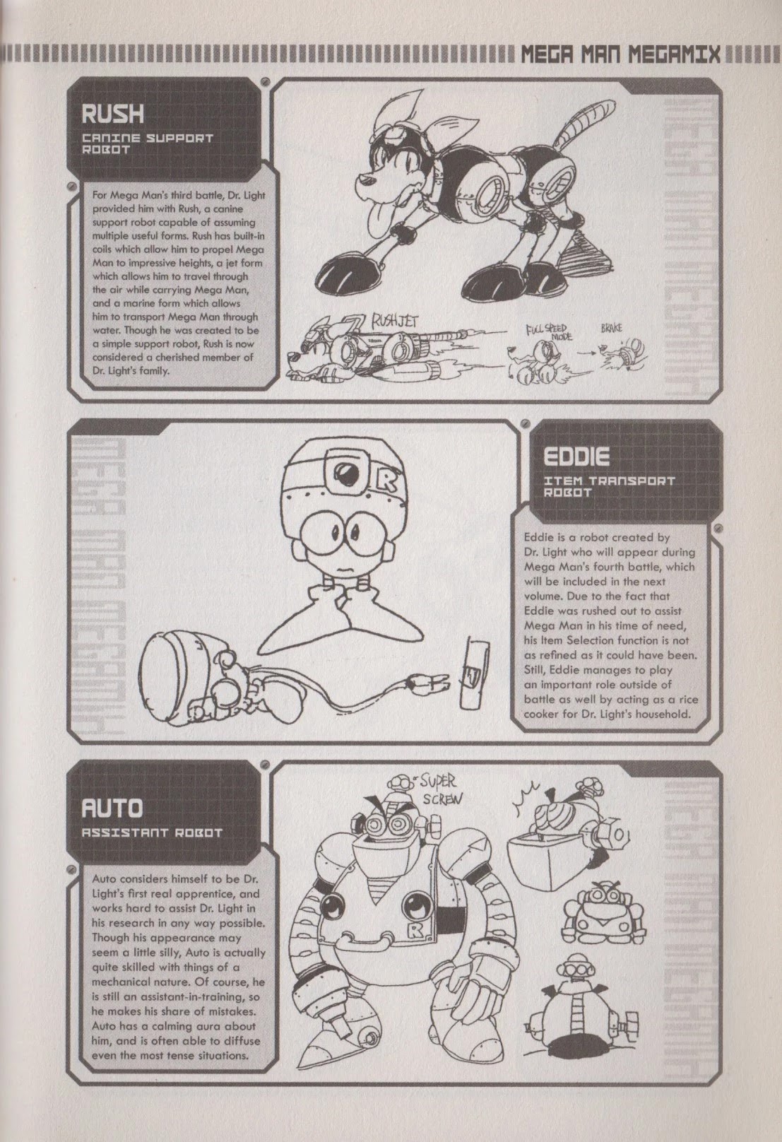 Rockman Megamix - Chapter 3.1: Character Profiles + Creator Interview