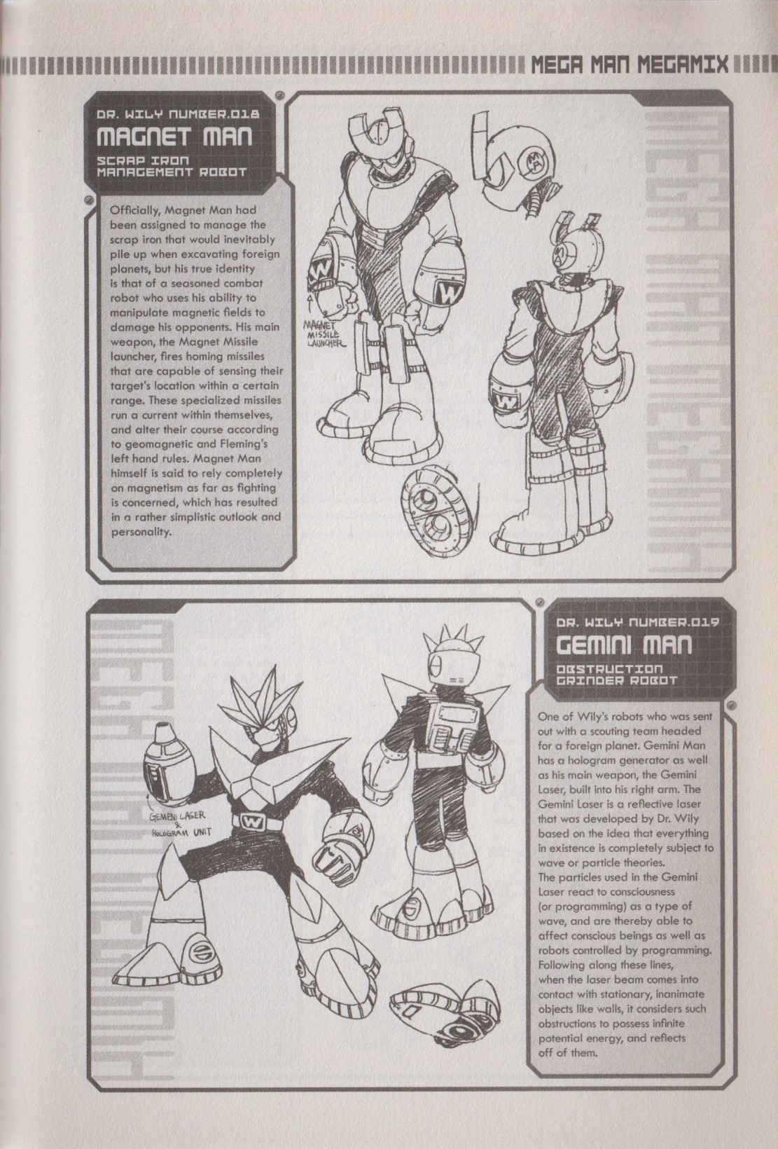 Rockman Megamix - Chapter 3.1: Character Profiles + Creator Interview