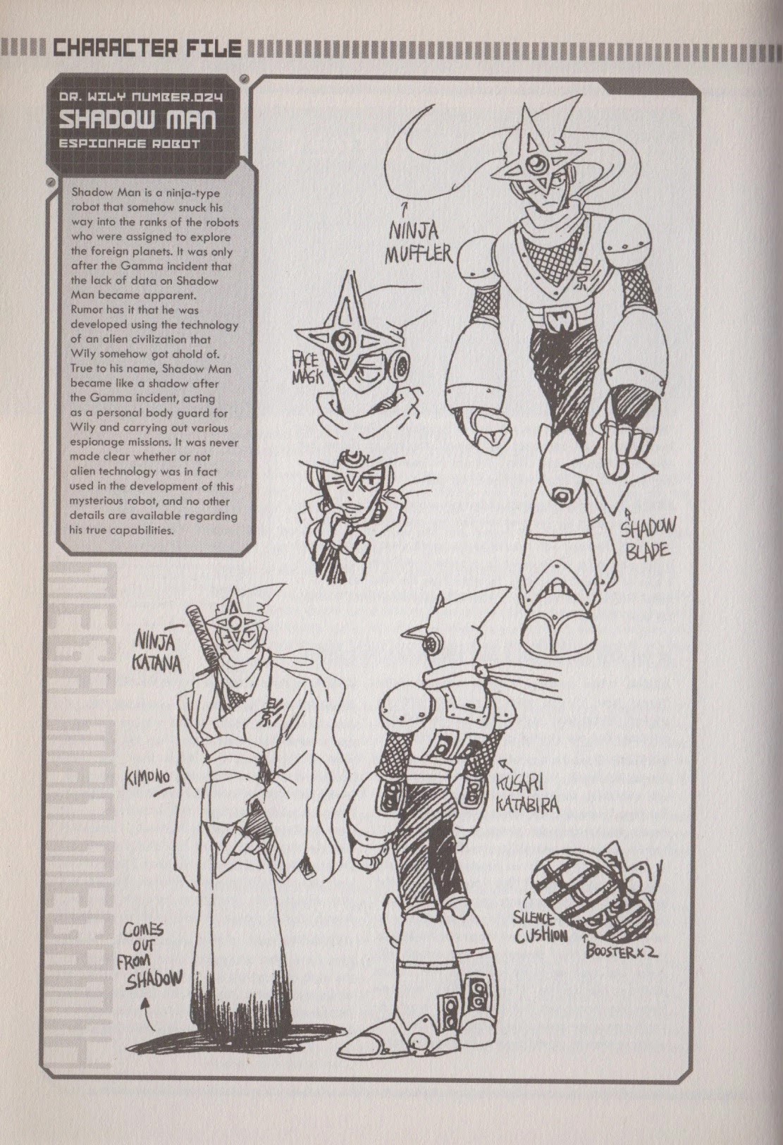 Rockman Megamix - Chapter 3.1: Character Profiles + Creator Interview