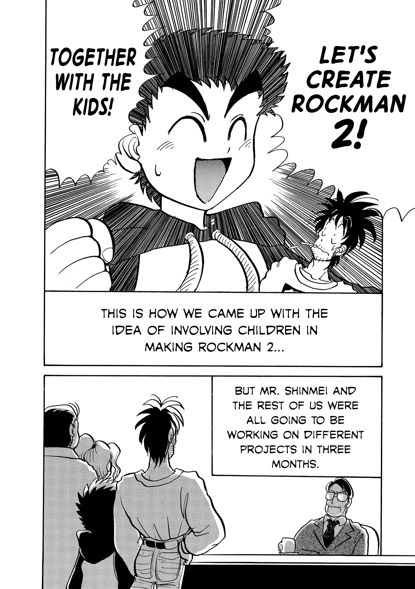 Rockman Megamix - Vol.2 Chapter 4: The Men Who Made Rockman — Rockman Birth Legend (Part Two)