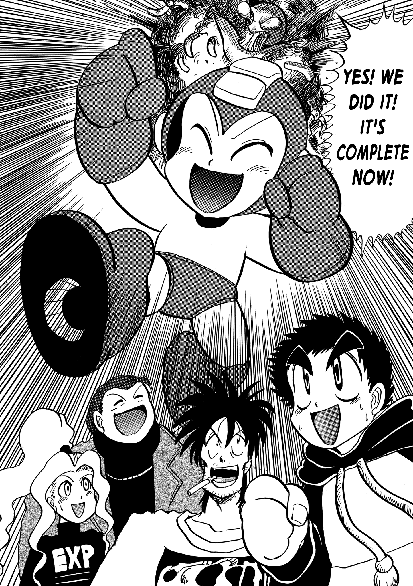 Rockman Megamix - Vol.2 Chapter 4: The Men Who Made Rockman — Rockman Birth Legend (Part Two)