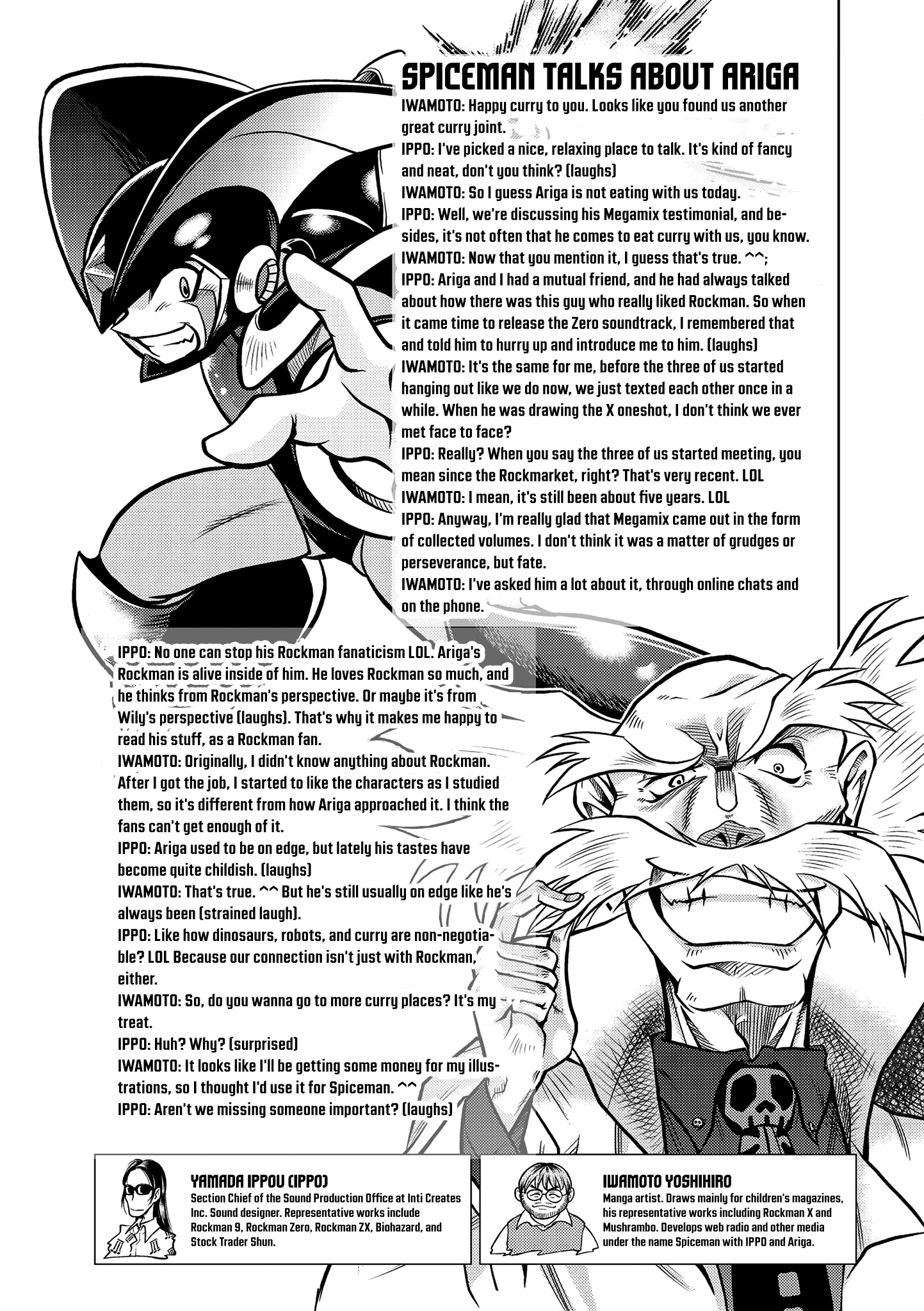 Rockman Megamix - Vol.2 Chapter 4: The Men Who Made Rockman — Rockman Birth Legend (Part Two)