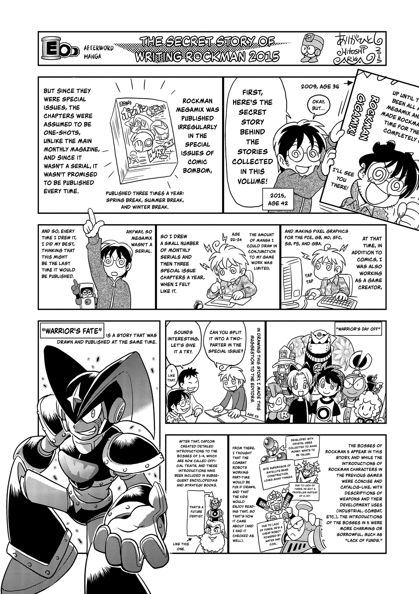 Rockman Megamix - Vol.2 Chapter 4: The Men Who Made Rockman — Rockman Birth Legend (Part Two)