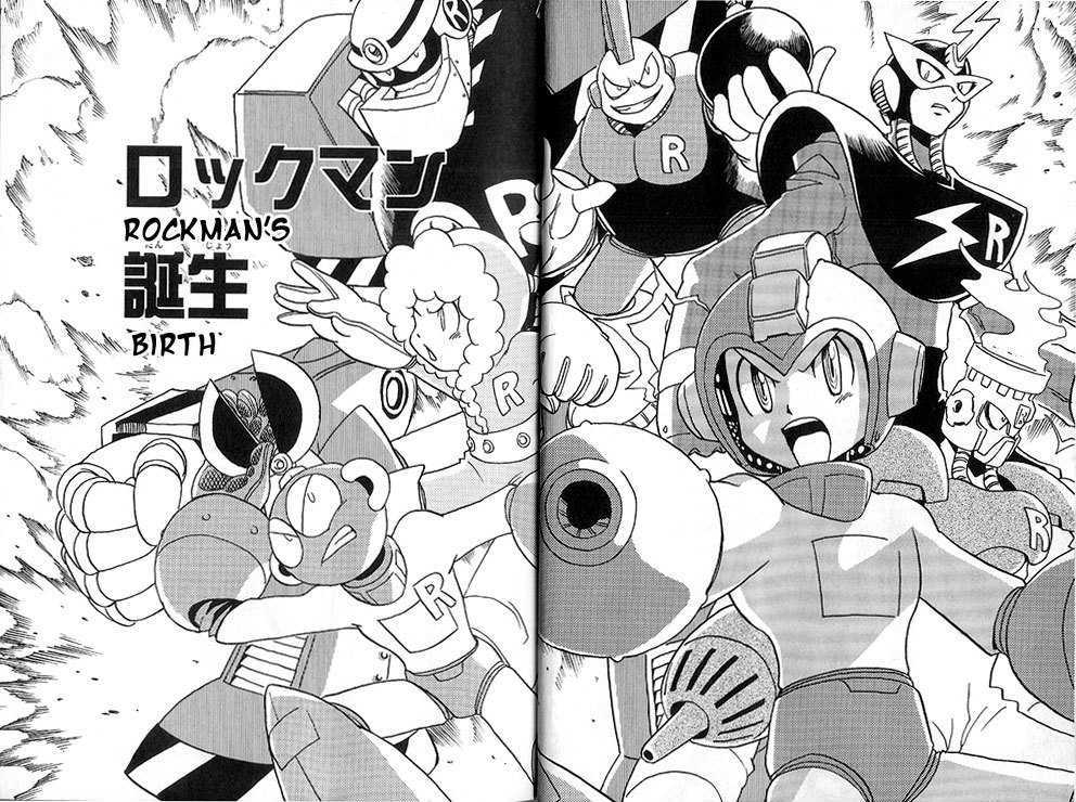 Rockman Megamix - Vol.1 Chapter 1 : Rockman's Birth