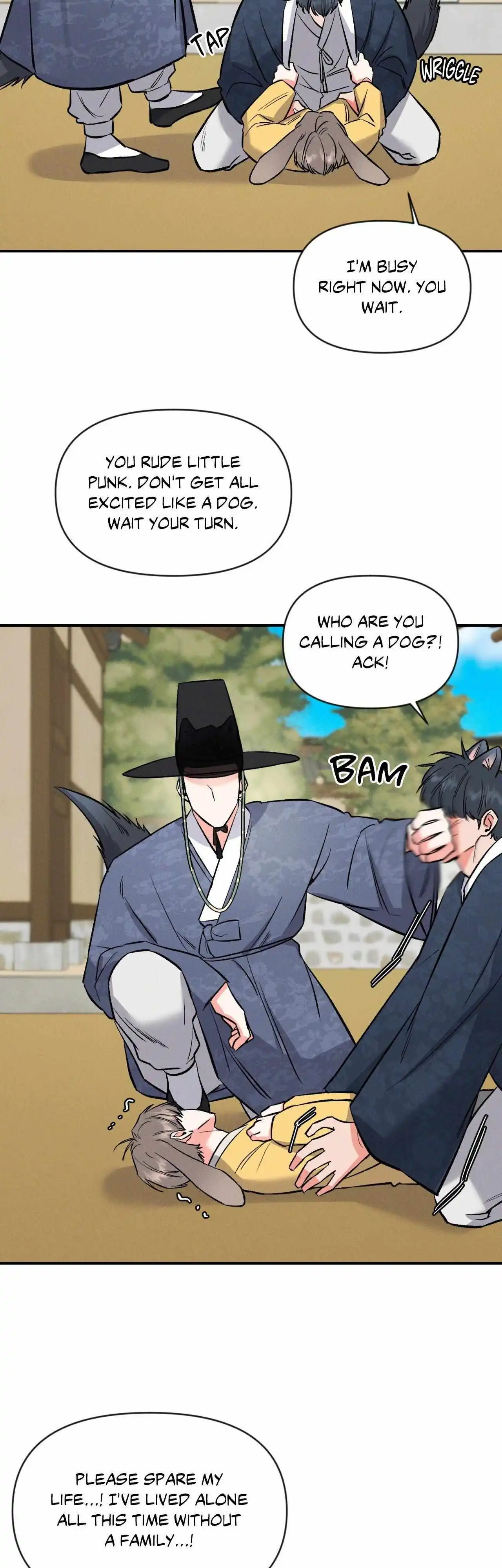 So The Fight Over Hyung And Ahjussi Sikopet - Special. : Lunar New Year Special Chapter