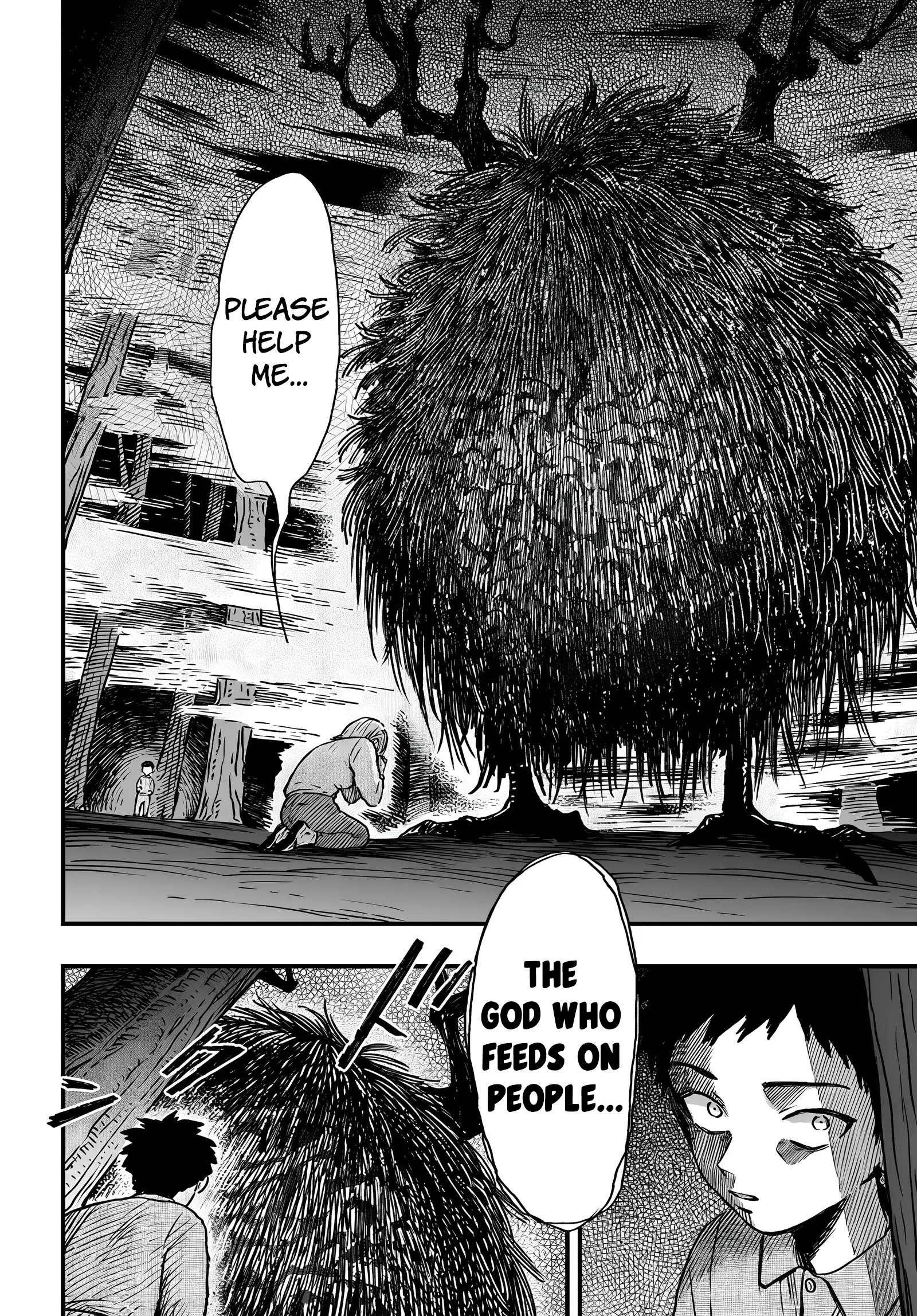 Ryoukai Shinpan - Vol.1 Chapter 4: The God Who Feeds On People 1