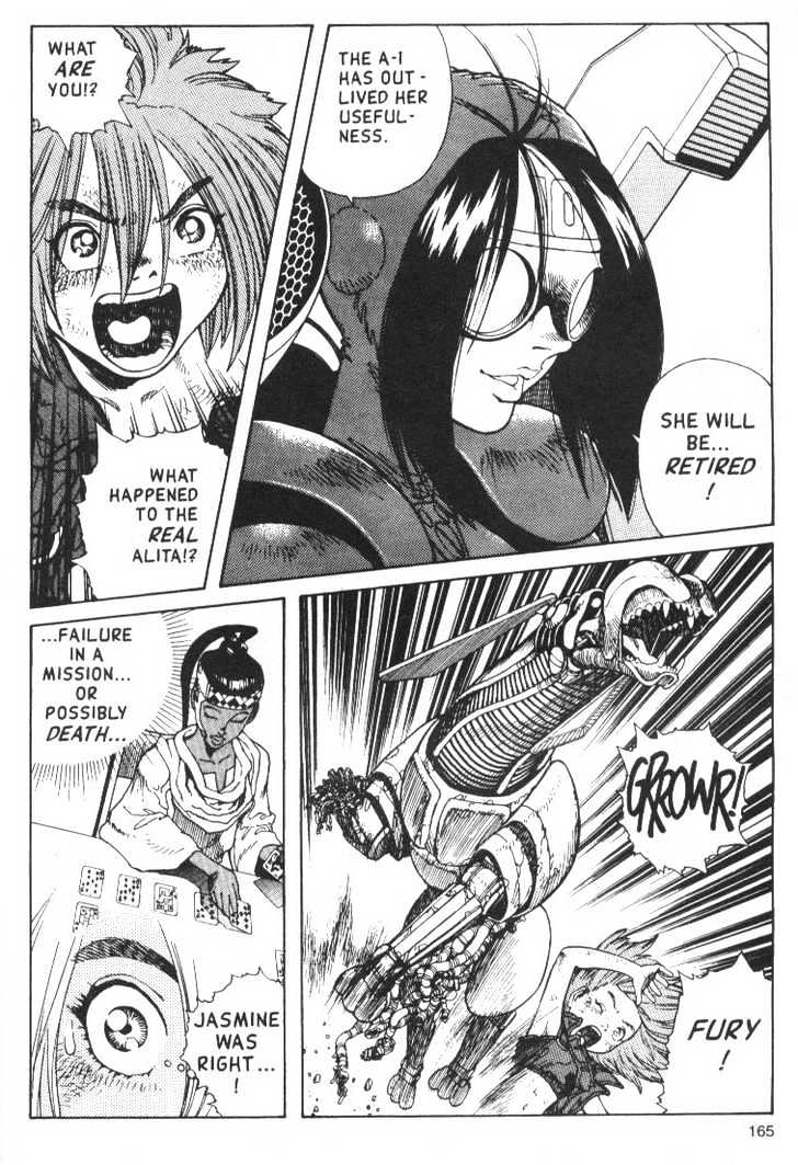 Battle Angel Alita - Vol.8 Chapter 46: Barjack Chronicles - Fight 5: Death's Embrace