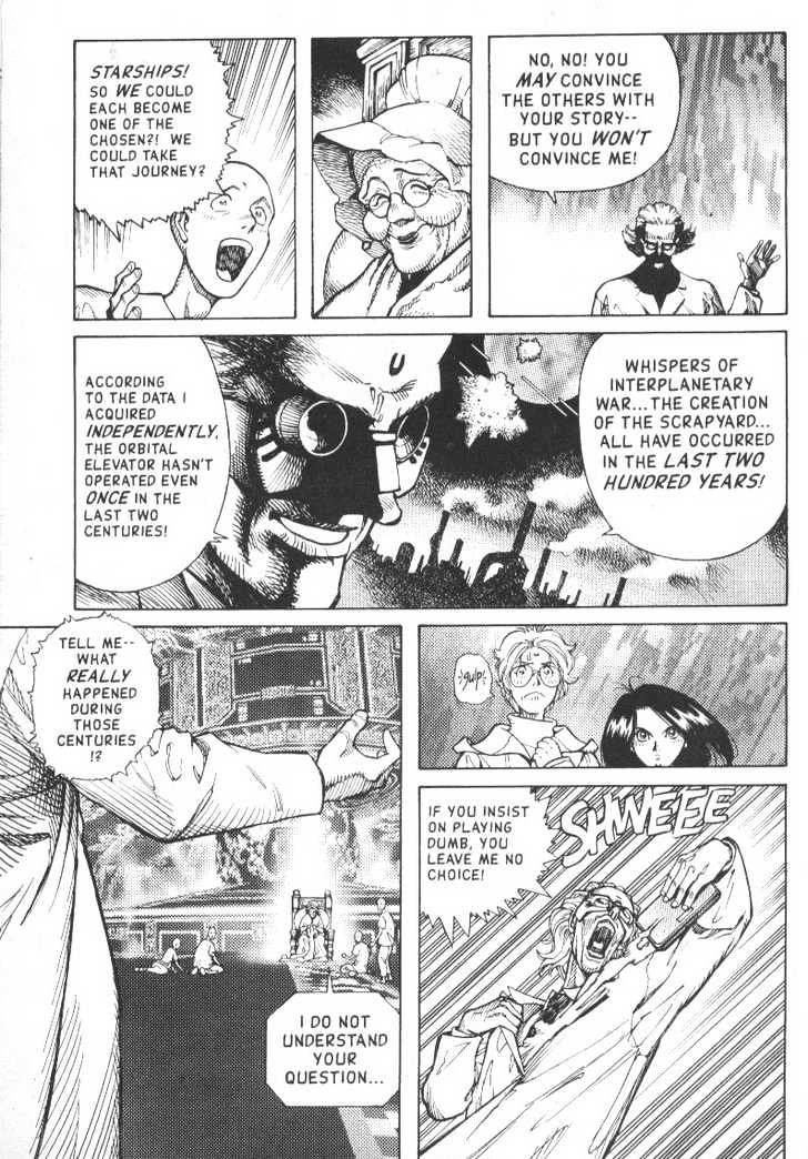 Battle Angel Alita - Vol.9 Chapter 52: To Take Tiphares - Challenge 5: Conquest