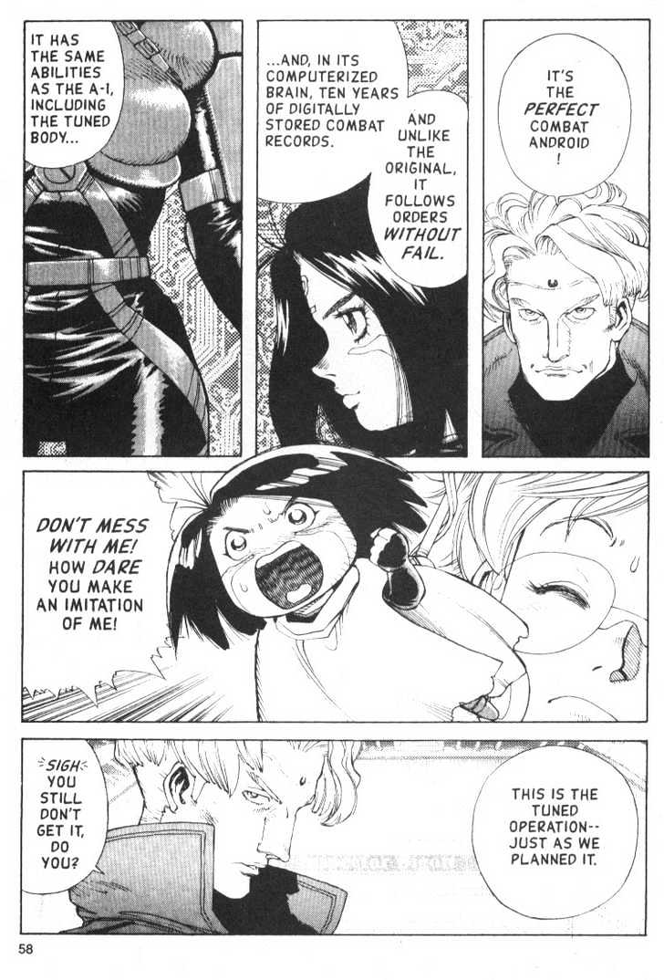 Battle Angel Alita - Vol.8 Chapter 44: Solid State - Fight 3: Evolution