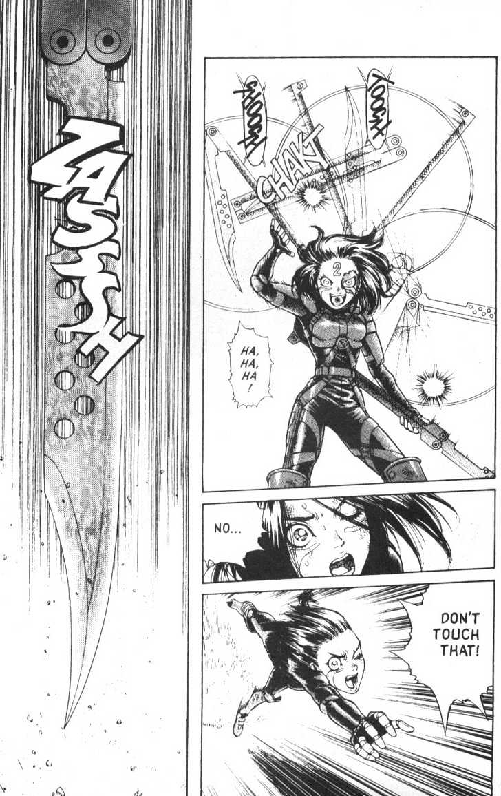 Battle Angel Alita - Vol.8 Chapter 44: Solid State - Fight 3: Evolution