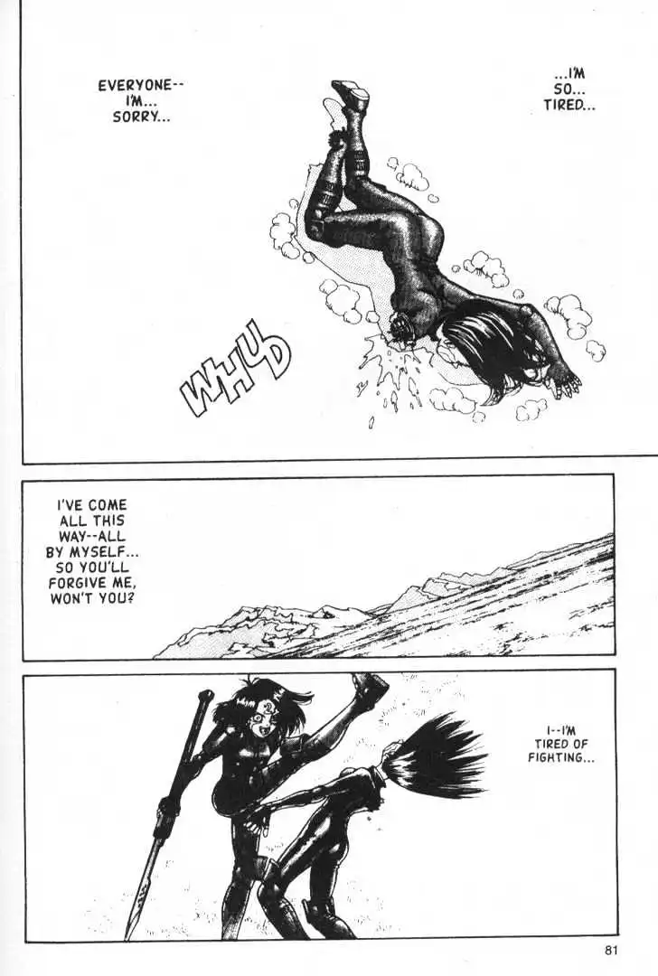 Battle Angel Alita - Vol.8 Chapter 44: Solid State - Fight 3: Evolution