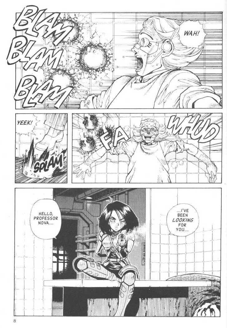 Battle Angel Alita - Vol.9 Chapter 48: No Brainer - Challenge 1: Revelation