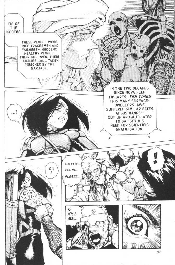 Battle Angel Alita - Vol.9 Chapter 48: No Brainer - Challenge 1: Revelation