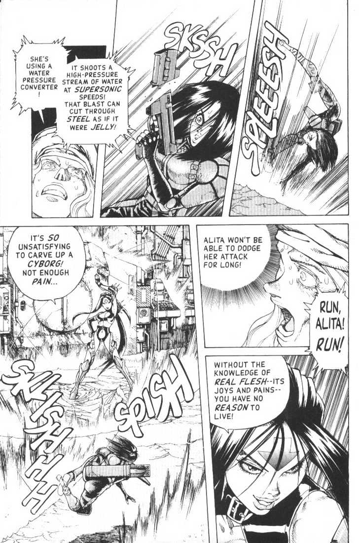 Battle Angel Alita - Vol.9 Chapter 48: No Brainer - Challenge 1: Revelation