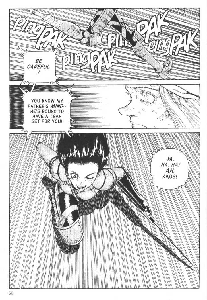 Battle Angel Alita - Vol.9 Chapter 49: Ouroboros Ii - Challenge 2: Gun Dreams