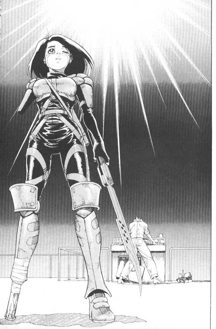 Battle Angel Alita - Vol.9 Chapter 49: Ouroboros Ii - Challenge 2: Gun Dreams