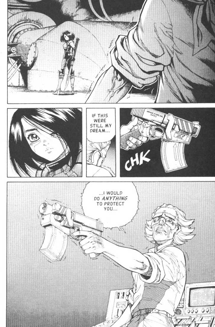 Battle Angel Alita - Vol.9 Chapter 49: Ouroboros Ii - Challenge 2: Gun Dreams