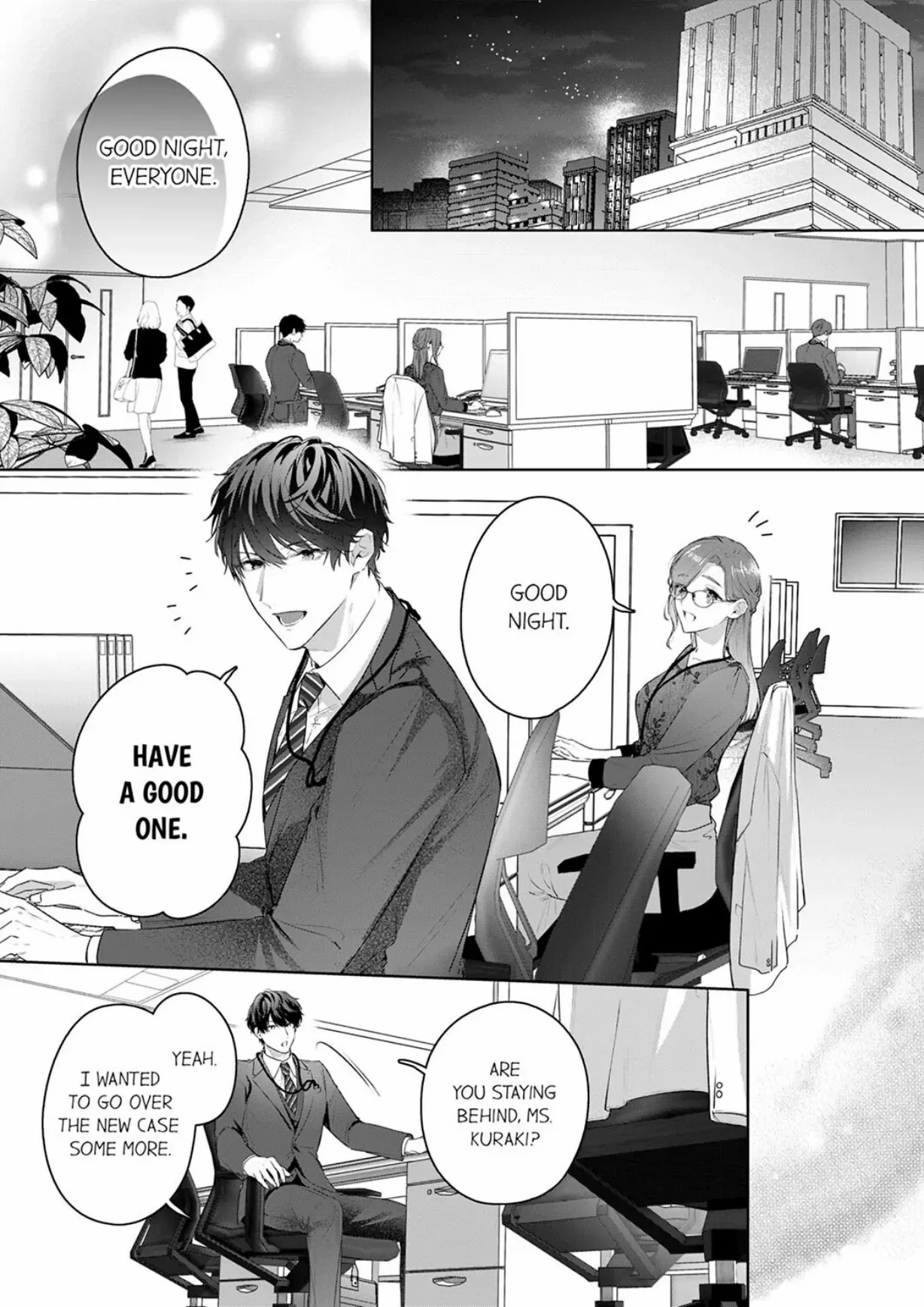 Shinya Zangyou - Nikushoku Kouhai No Iki Tsukushi Kotobazeme Sex - Chapter 7