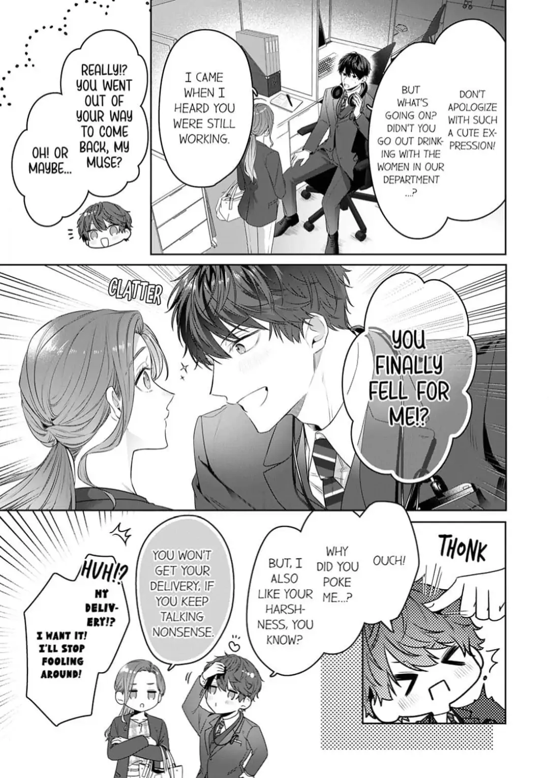 Shinya Zangyou - Nikushoku Kouhai No Iki Tsukushi Kotobazeme Sex - Chapter 1