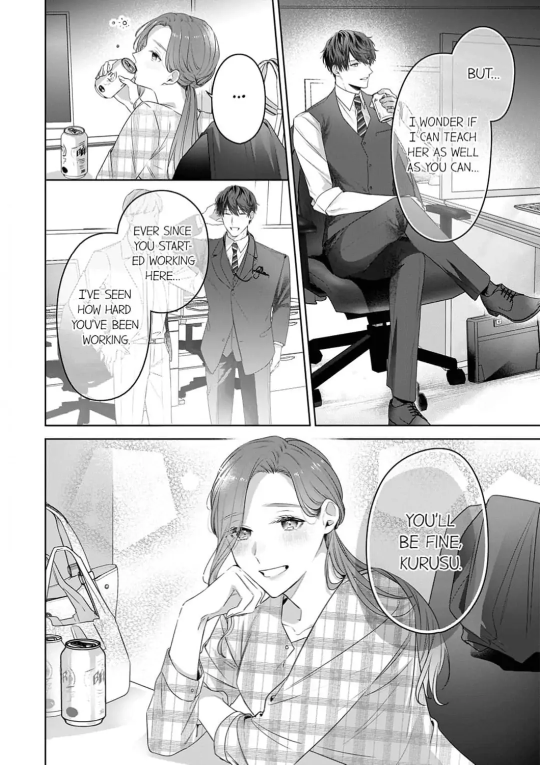 Shinya Zangyou - Nikushoku Kouhai No Iki Tsukushi Kotobazeme Sex - Chapter 1