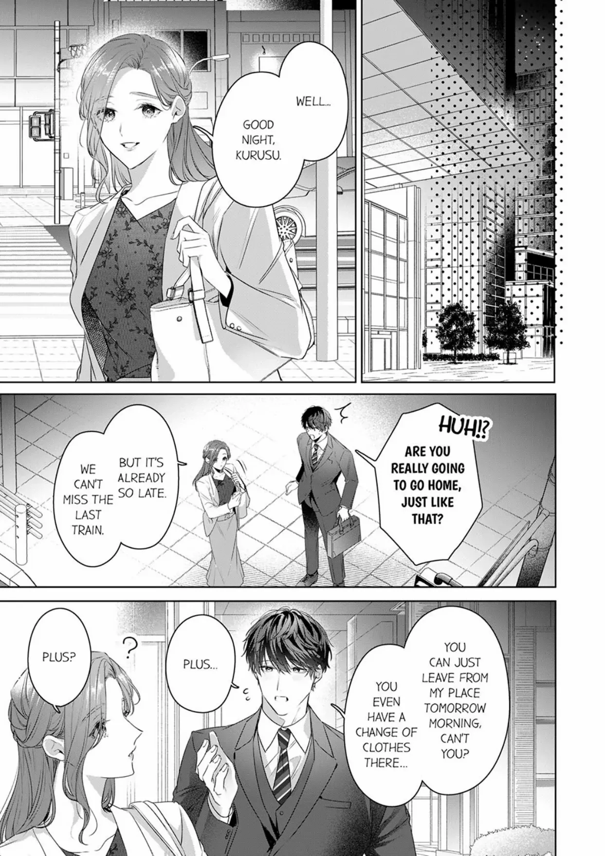 Shinya Zangyou - Nikushoku Kouhai No Iki Tsukushi Kotobazeme Sex - Chapter 8