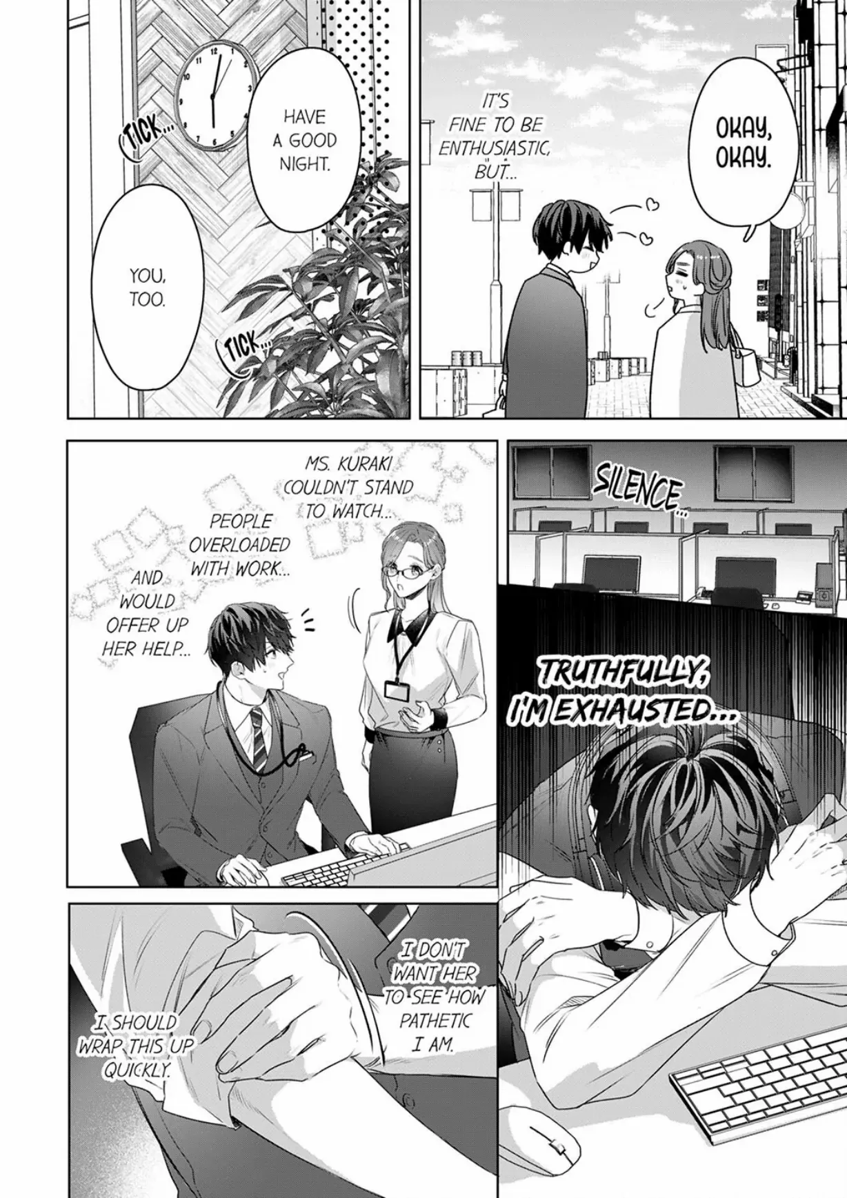 Shinya Zangyou - Nikushoku Kouhai No Iki Tsukushi Kotobazeme Sex - Chapter 5