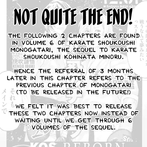 Karate Shoukoushi Kohinata Minoru - Chapter 501: Kskm Bangaihen Part 1