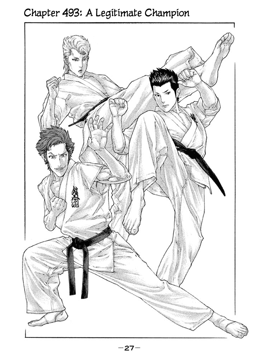 Karate Shoukoushi Kohinata Minoru - Chapter 493: A Legitimate Champion