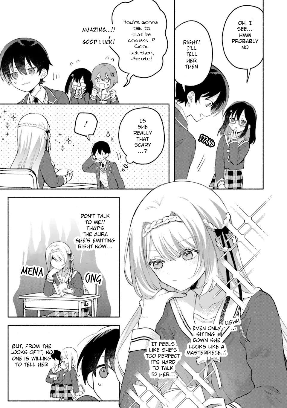 Cool Na Megami-Sama To Issho Ni Sundara, Amayakashi Sugite Ponkotsu Ni Shite Shimatta Ken Ni Tsuite - Chapter 1.1: Ice Goddess