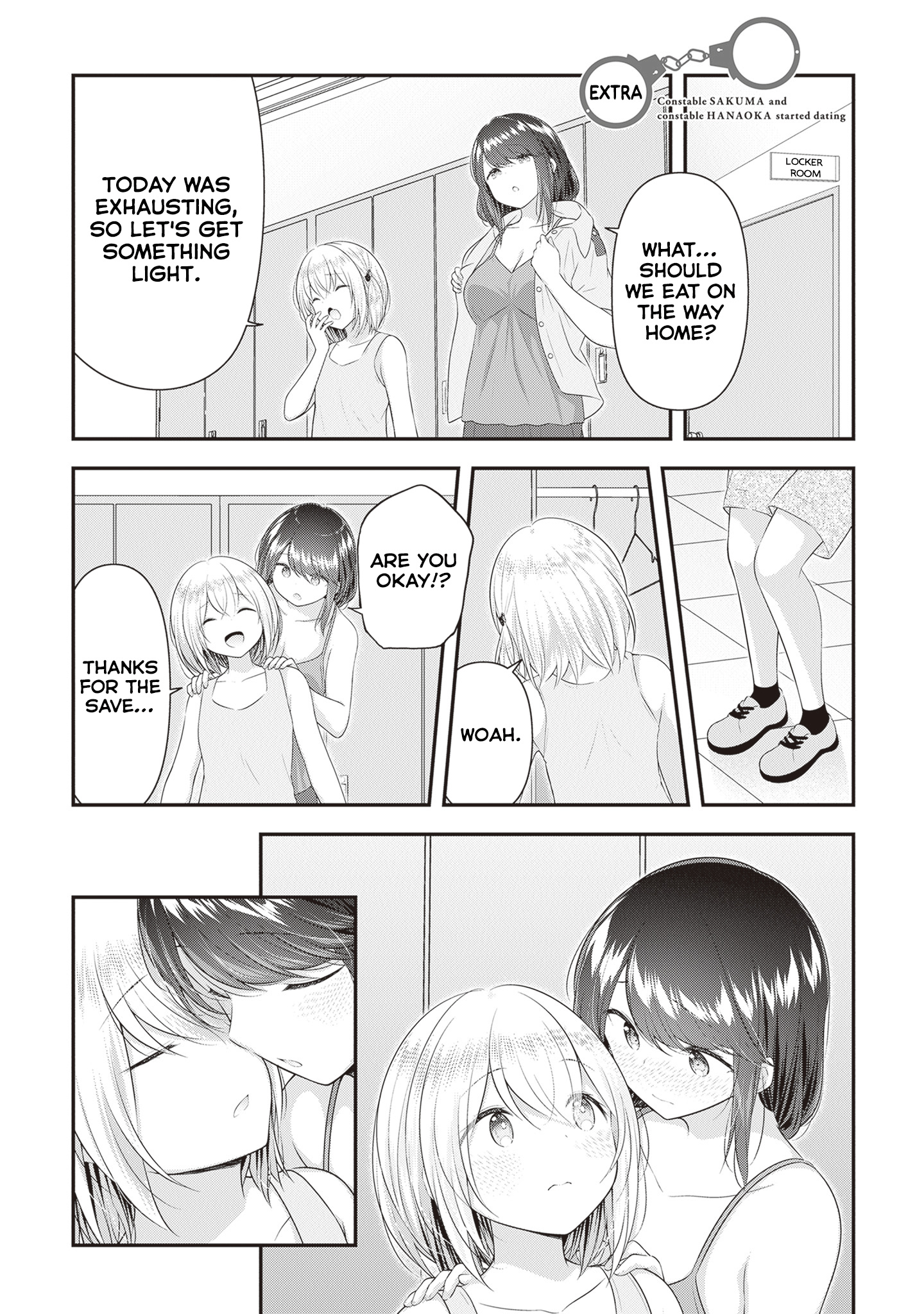 Constable Sakuma And Constable Hanaoka Started Dating - Vol.1 Chapter 8.5: Volume 1 Extras