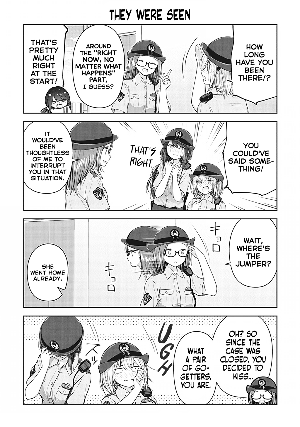 Constable Sakuma And Constable Hanaoka Started Dating - Vol.1 Chapter 8