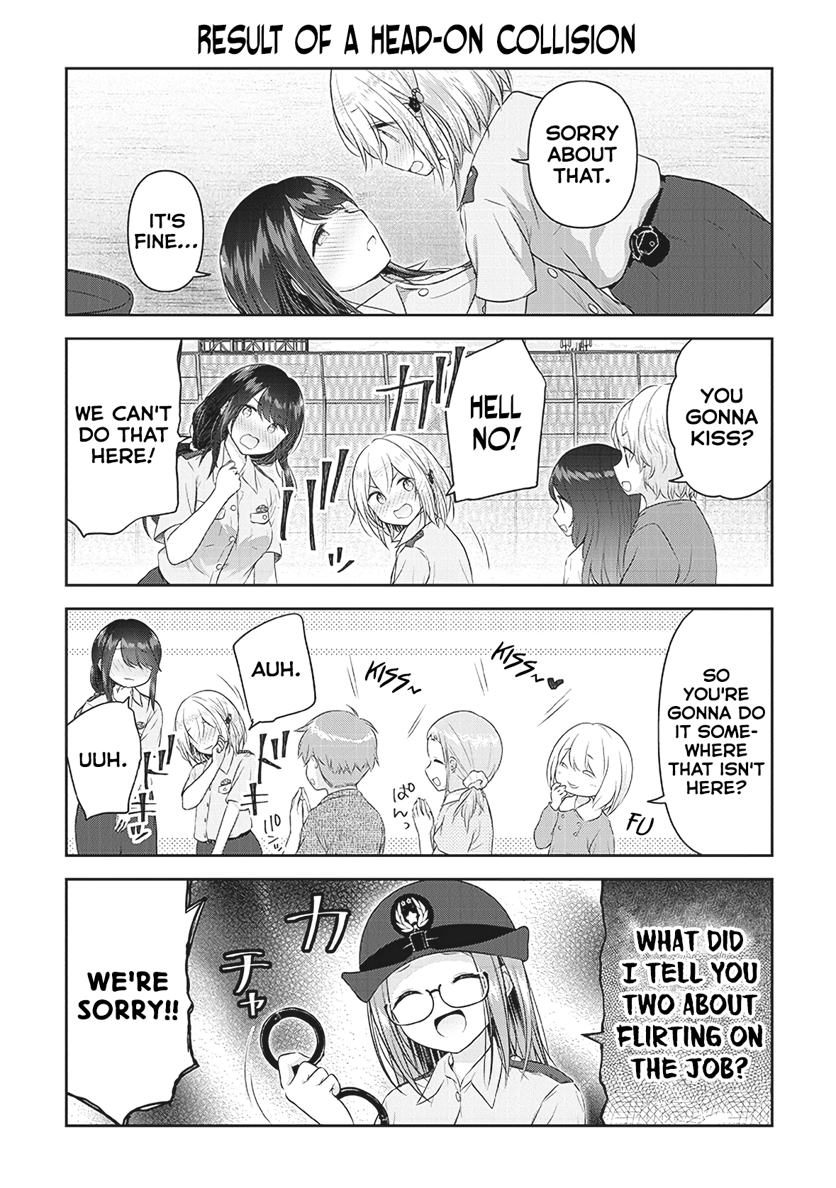 Constable Sakuma And Constable Hanaoka Started Dating - Chapter 9