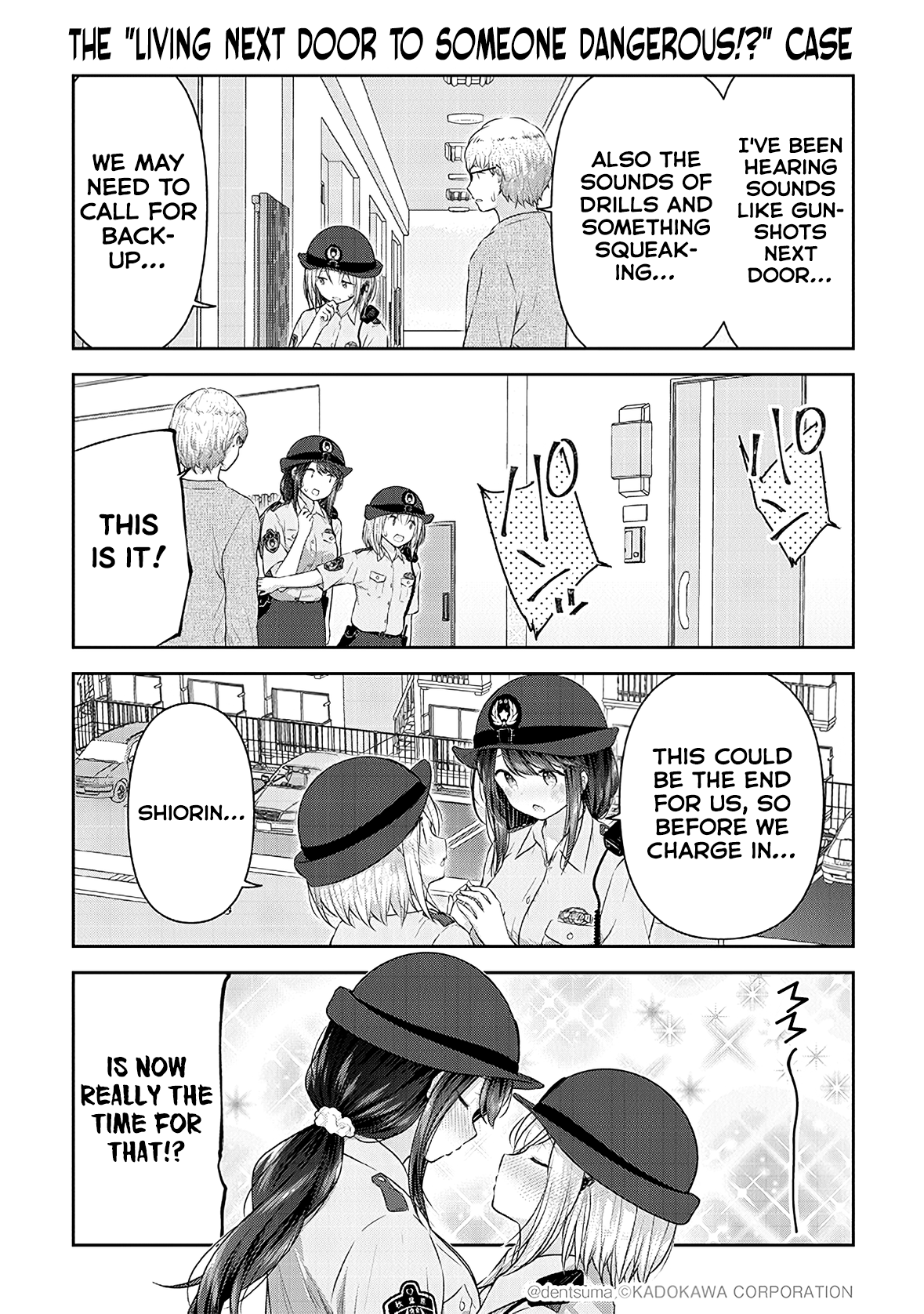 Constable Sakuma And Constable Hanaoka Started Dating - Chapter 11